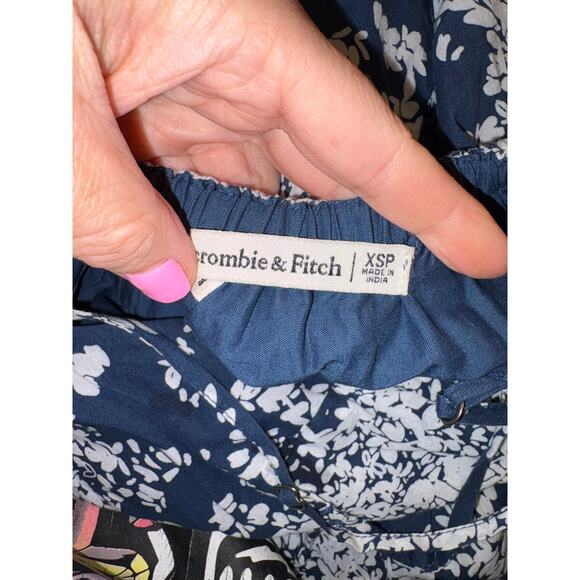 Abercrombie & Fitch low-back tiered maxi dress XS - Picture 5 of 7